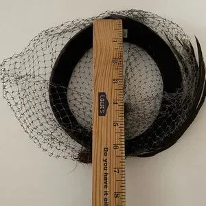 made in USA | Accessories | Vintage 93s Formal Hat Velvet  display picture 3